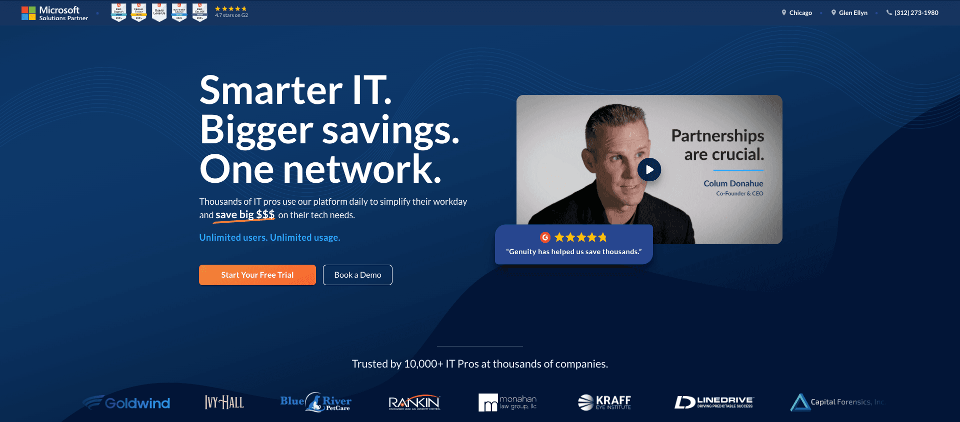 GoGenuity product interface