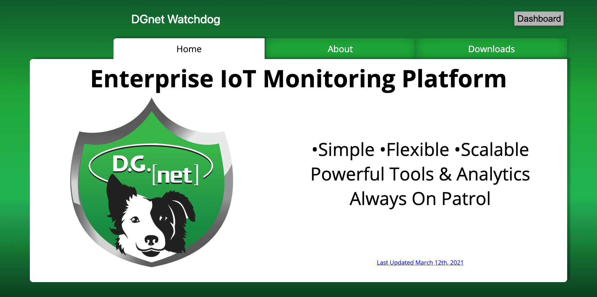Watchdog product interface